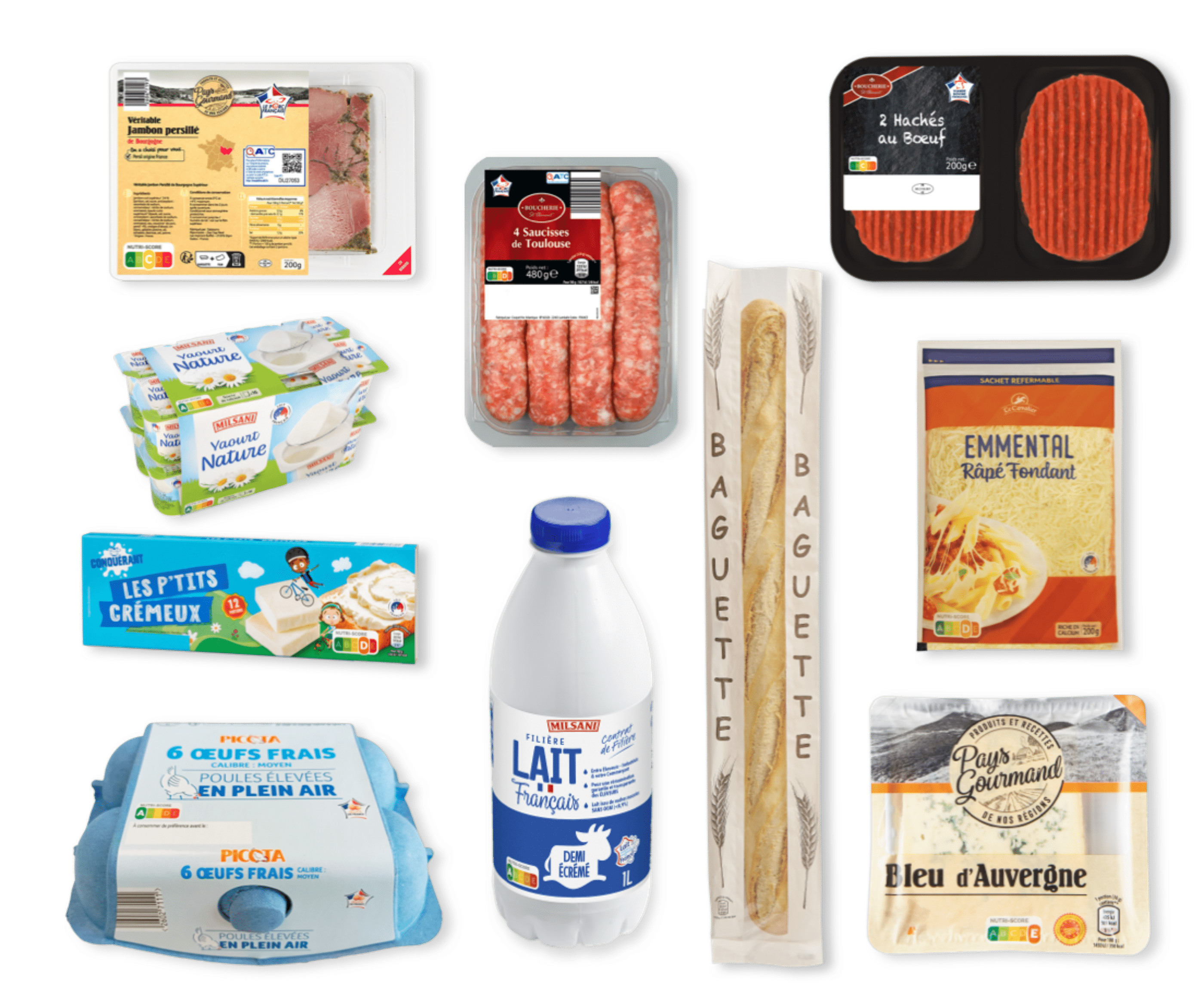 Produits ALDI Origine France qualité et saveurs garanties
