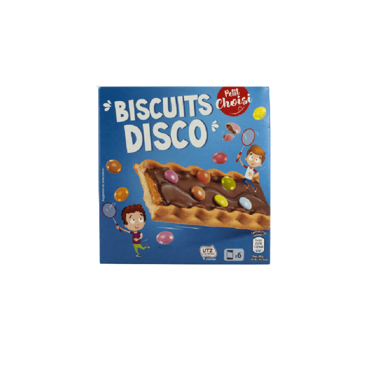 Biscuits disco au chocolat Epicerie sucrée ALDI