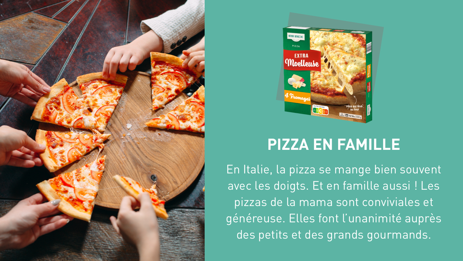 Votre pizza familiale