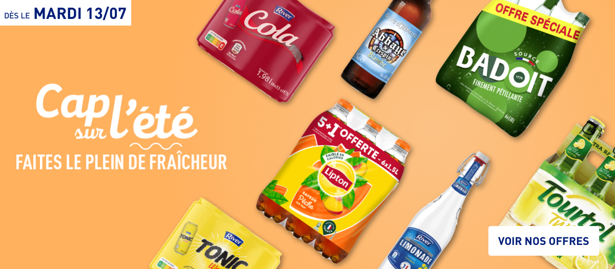 Faites le plein de fraicheur