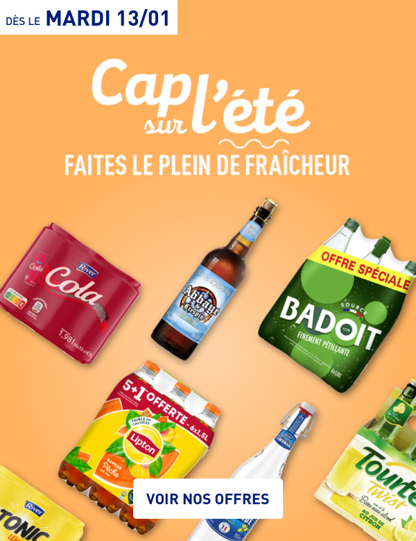 Faites le plein de fraicheur