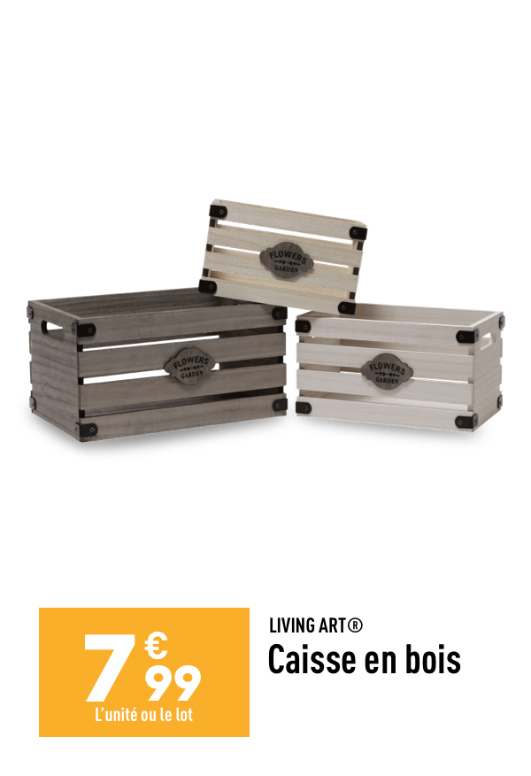 Caisse en bois