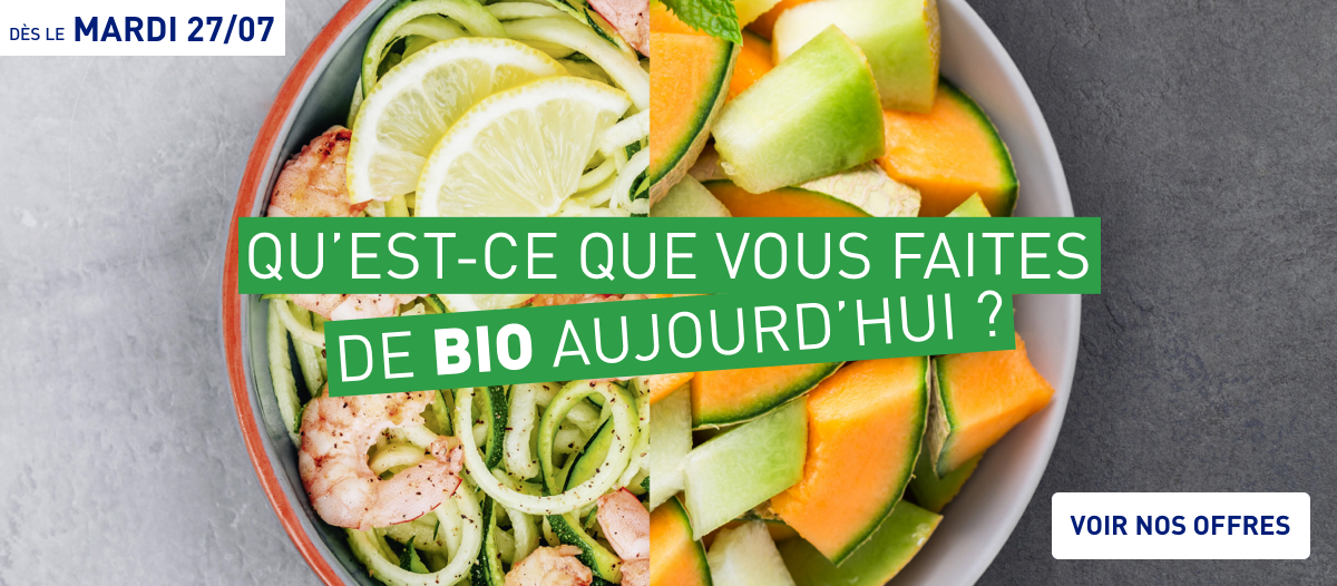 Qu'est-ce que vous faites de bio aujourd'hui ?