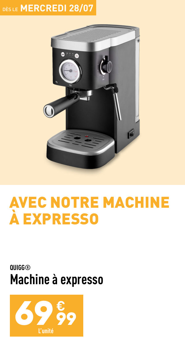 Machine à expresso