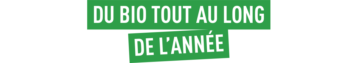 Du bio tout au long de la journée