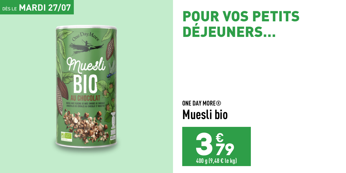 Muesli bio