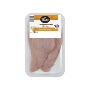 ST-CLÉMENT LE VOLAILLER 2 escalopes de dinde