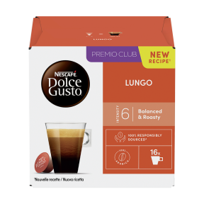 16 capsules dolce gusto lungo