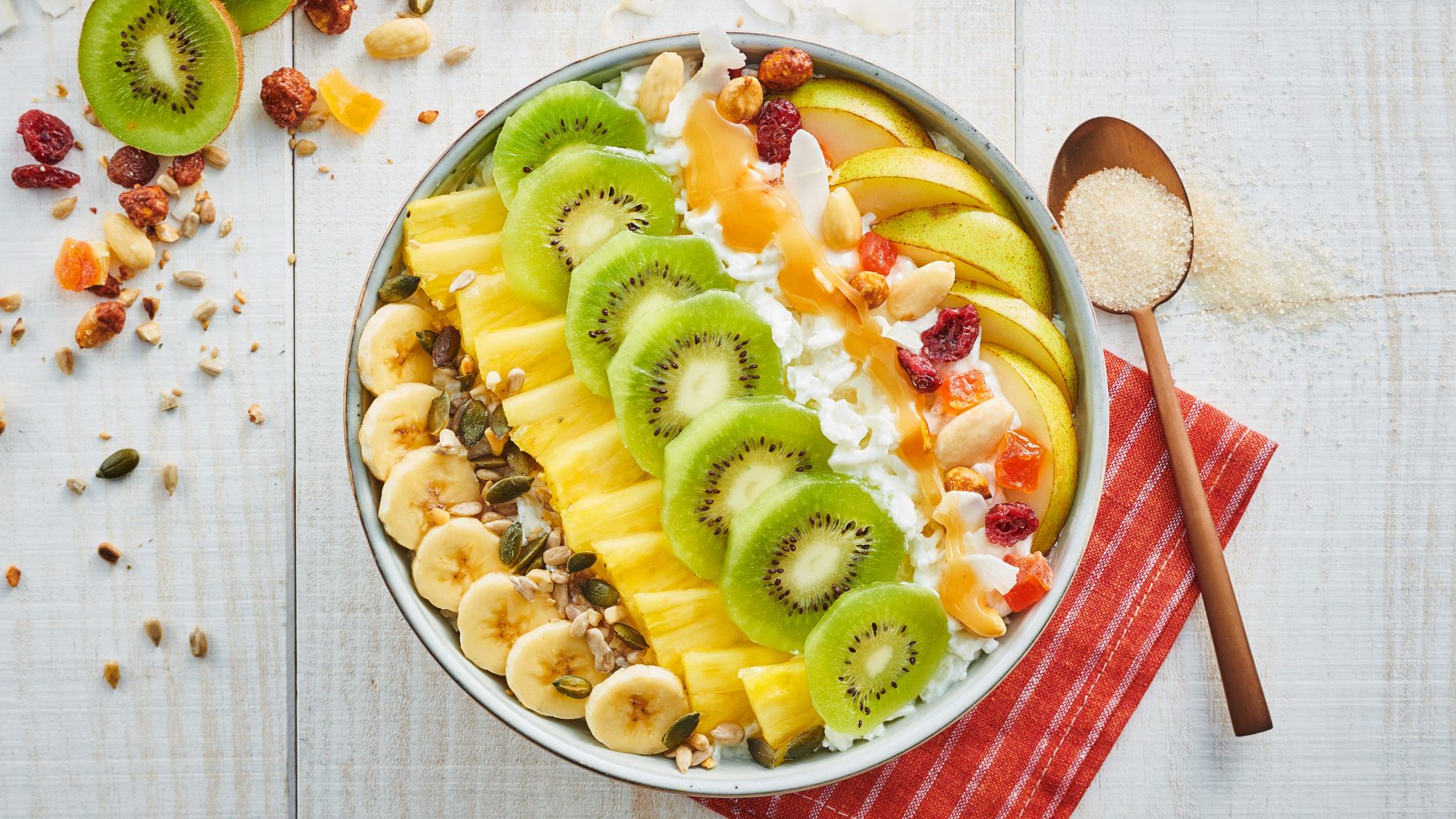 Poke bowl aux fruits recette facile et rapide ALDI