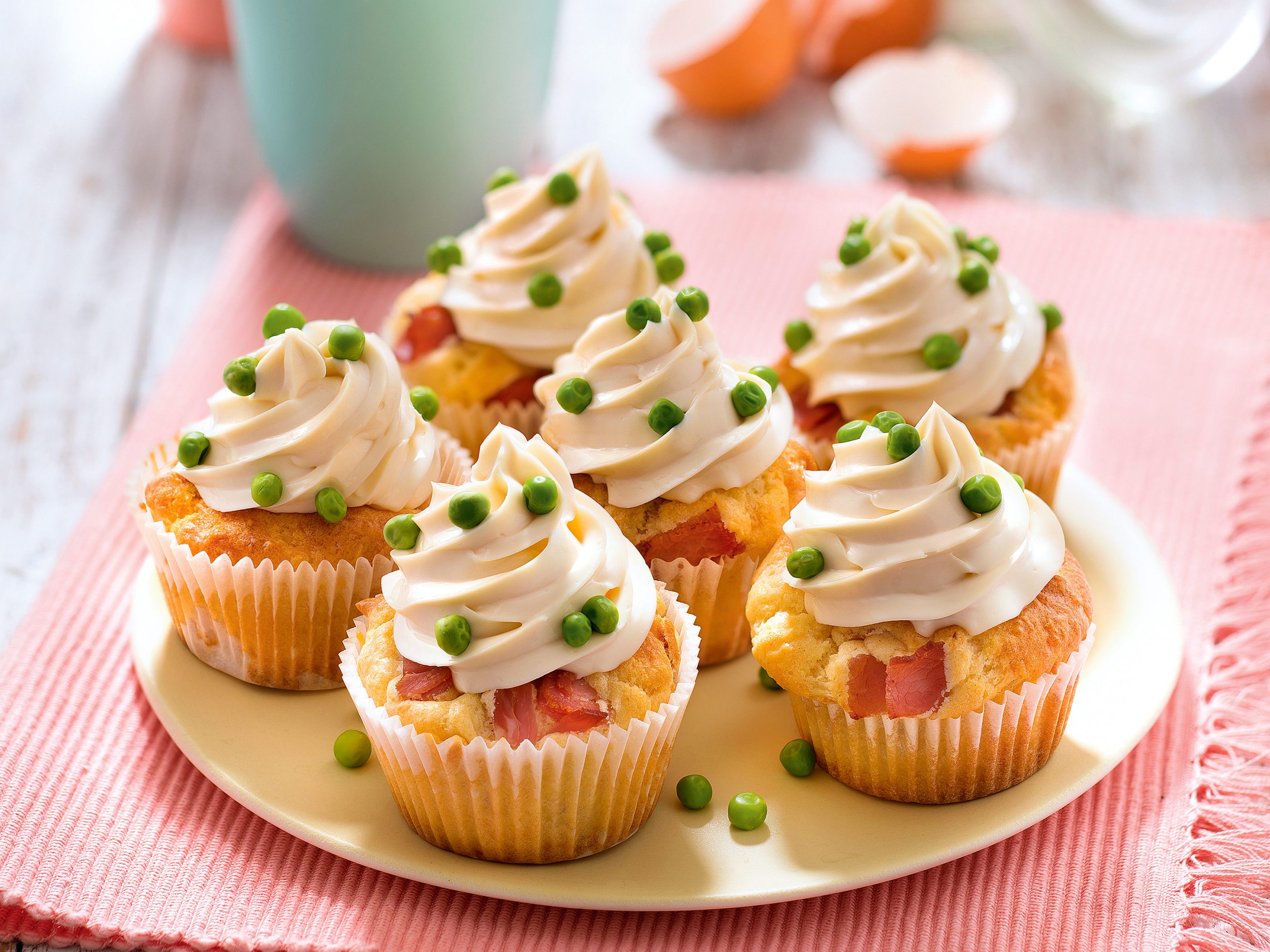 Cupcake salé jambon fromage la recette d'ALDI